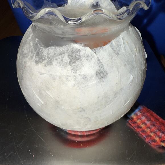 Handcrafted Snowman Tea Light Candleholder With Scarf And Tealight Included - Picture 3 of 4